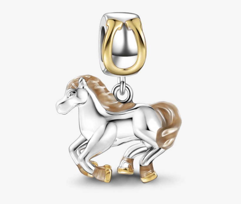 Animals Charms Soufeel Lucky Horse 14k Gold Plated, transparent png download