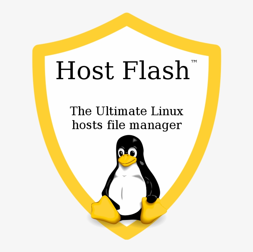 Host Flash™ Logo With Slogan - Windows Linux Mac Android, transparent png download