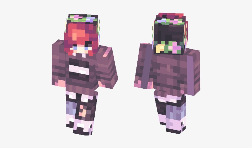I Really Love Flower Crowns - Minecraft, transparent png download