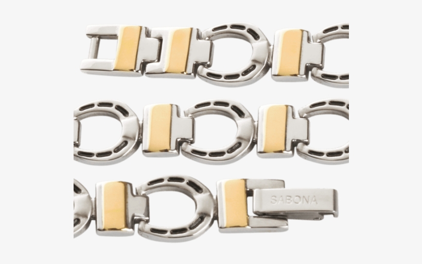 Men's Horseshoe Duet Magnetic Bracelet, Straight - Sabona For Mens, transparent png download