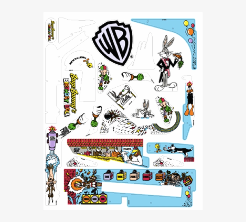 Bugs Bunny Plastic Set - Warner Bros, transparent png download
