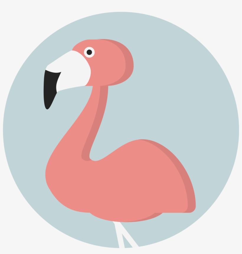 Png Transparent Images - Flamingo Icon, transparent png download