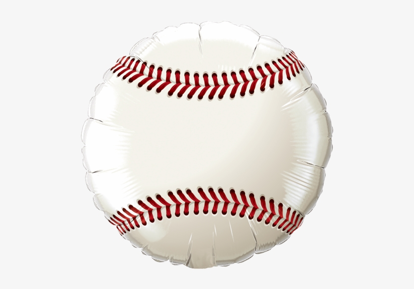 36" Giant Baseball Balloon Balloons Instaballoons Qualatex - 36" Baseball Packaged - Mylar Balloons Foil, transparent png download