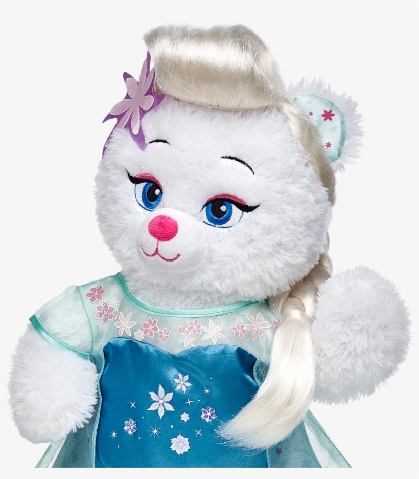 Peluca De Elsa De Frozen Fever - Disney's Frozen Fever Queen Elsa Bear, transparent png download
