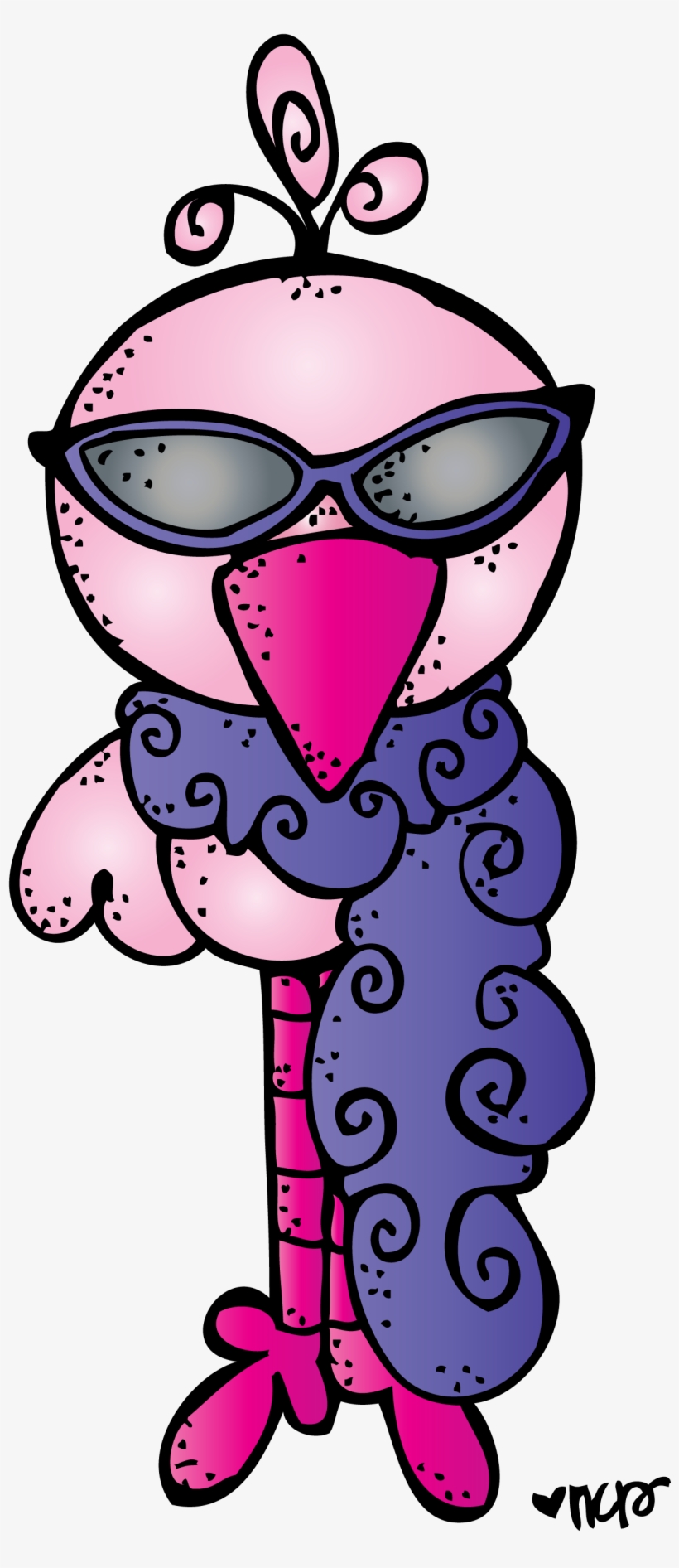 Jpg Black And White Stock Ch B Pinterest Clip Art Cutting - Melonheadz Flamingo Clipart, transparent png download