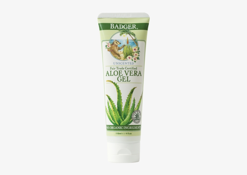 Aloe Vera Gel - Badger Aloe Vera Gel, transparent png download
