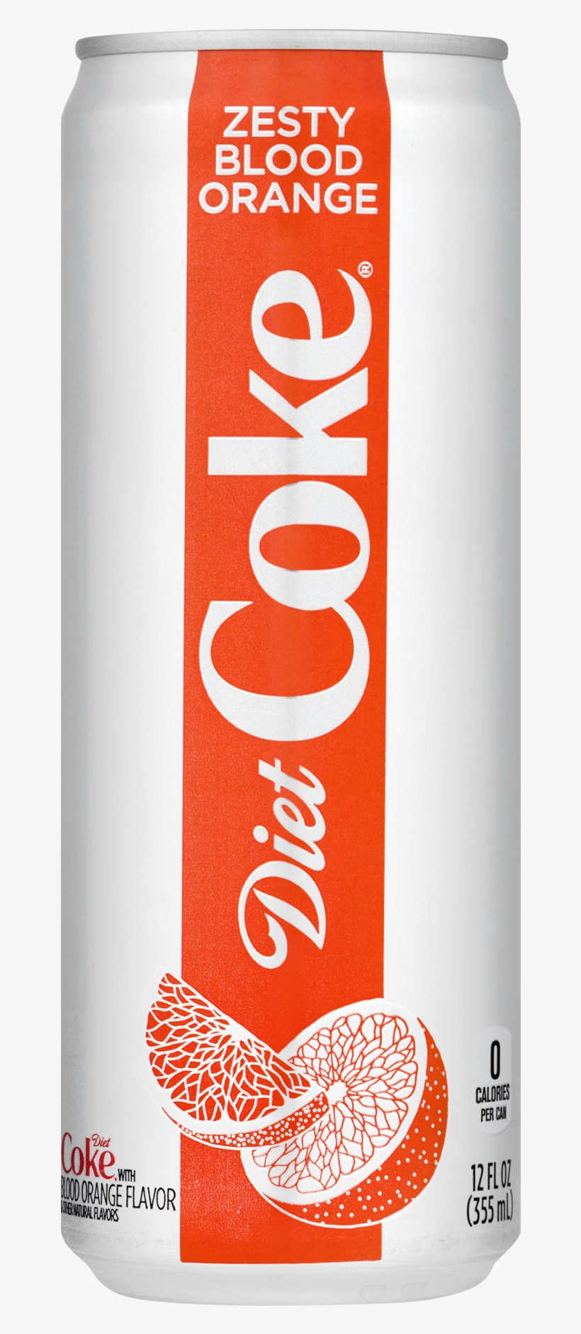 Zesty Blood Orange Diet Coke, transparent png download