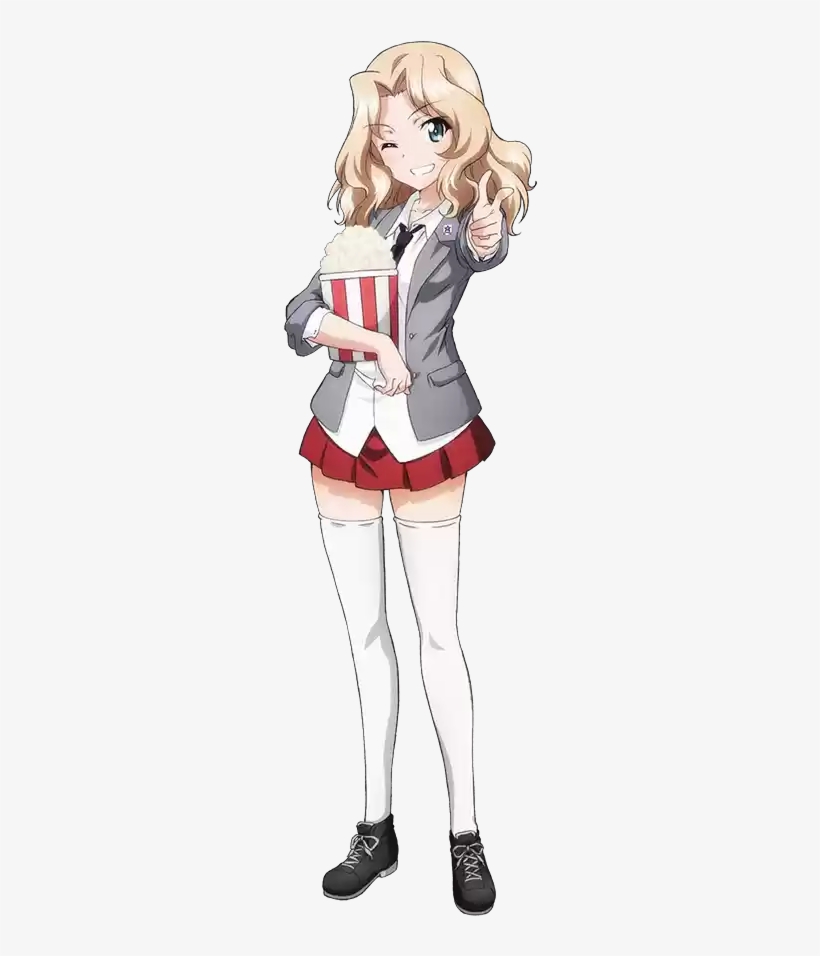Kay - Kay From Girls Und Panzer, transparent png download