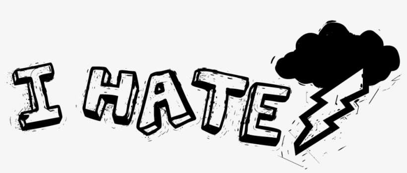 Dislike Png Download - Imagenes De I Hate, transparent png download