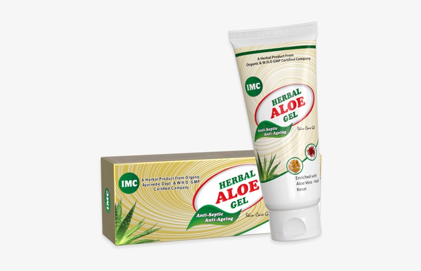 Imc Herbal Aloe Gel, transparent png download