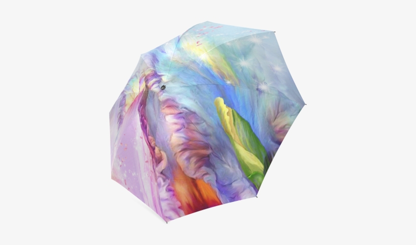 Mystical Abstract Foldable Umbrella - Umbrella, transparent png download