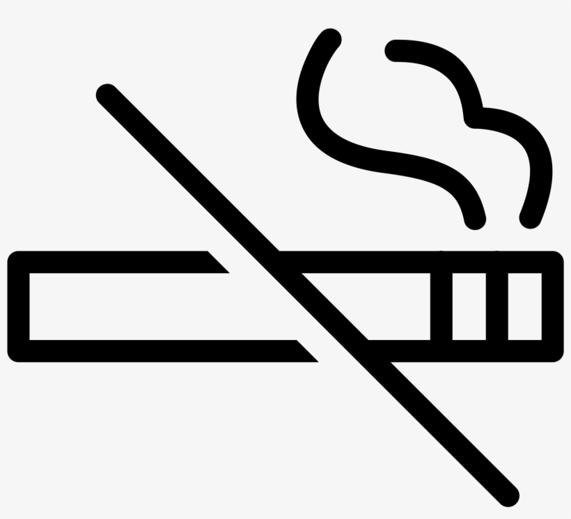 Palenie Zabronione Icon - No Smoking Icon, transparent png download