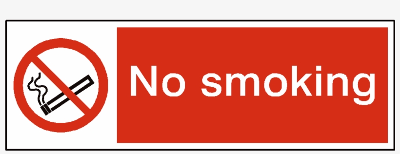 No Smoking Construction Sign, transparent png download