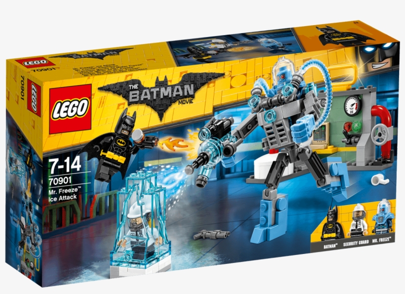 Lego Batman Mr - Lego 70901 The Batman Movie Mr. Freeze Ice Attack, transparent png download