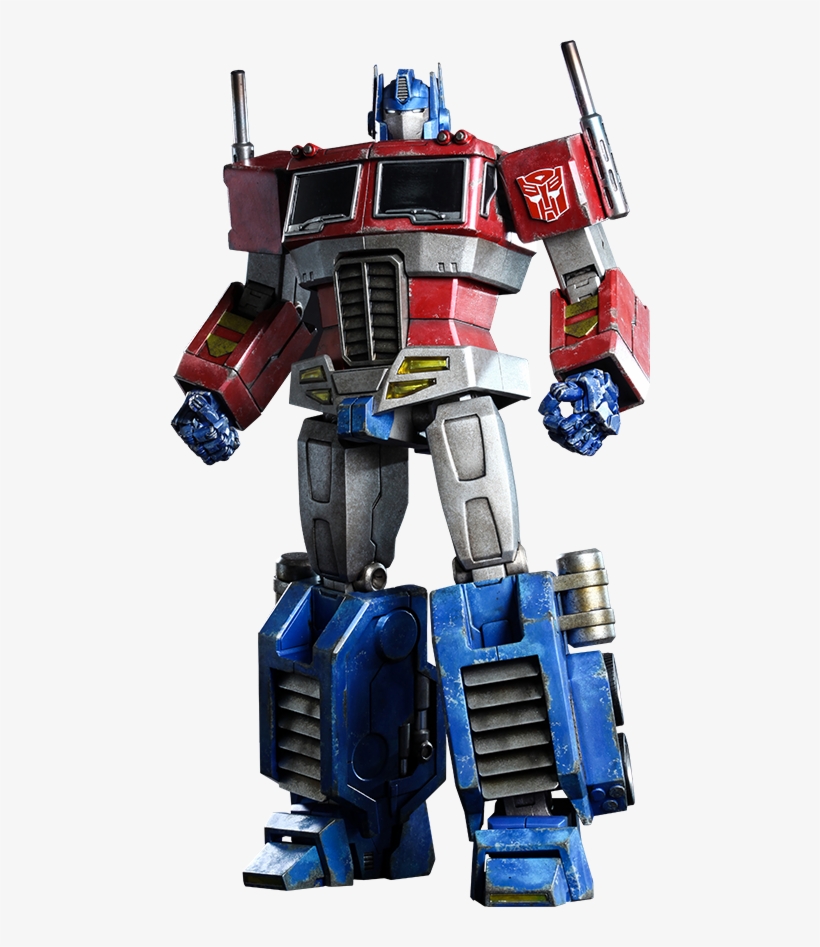 Hot Toys Optimus Prime Collectible Figure $344 - Optimus Prime (starscream Version) Transformers Collectible, transparent png download
