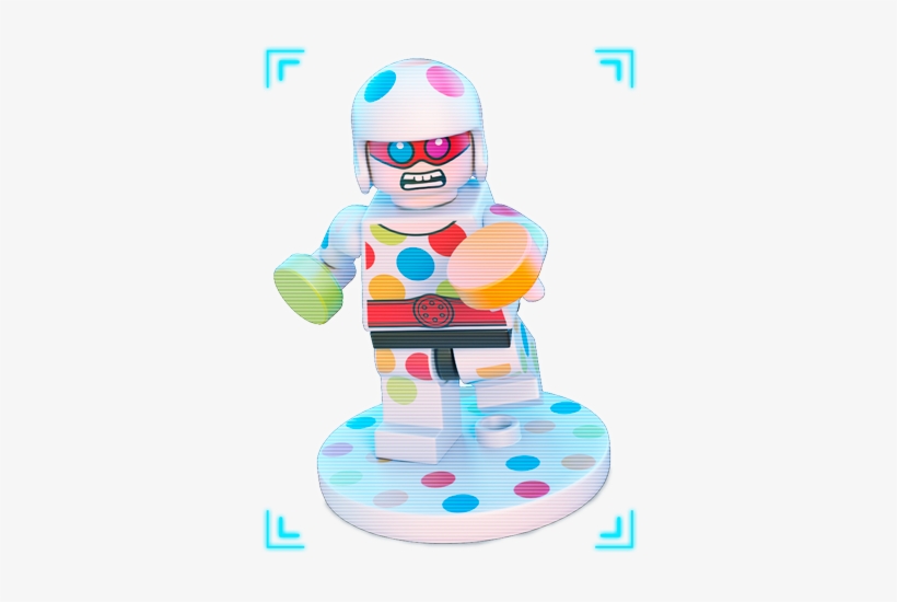 Lego Polka Dot Man Polka Dot Man - Lego Batman 2017 Two Face, transparent png download