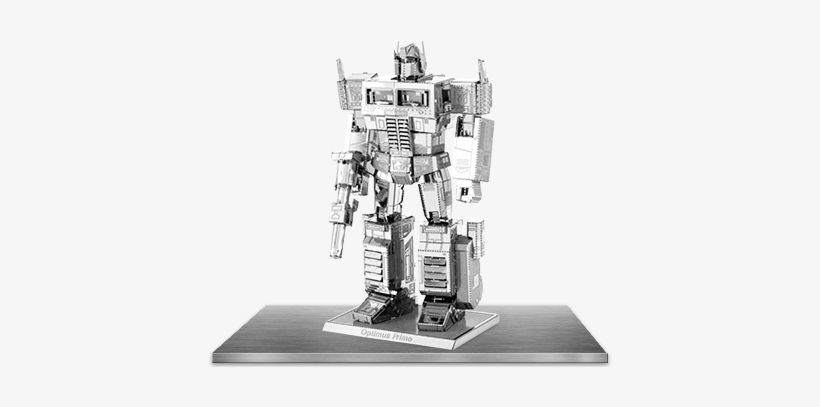 Picture Of Transformers - Metal Earth Optimus Prime, transparent png download