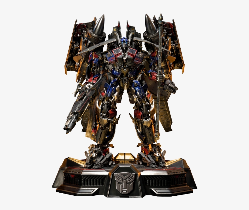 About The Jet Power Optimus Prime Statue - Optimus Prime Jetpower Statue, transparent png download