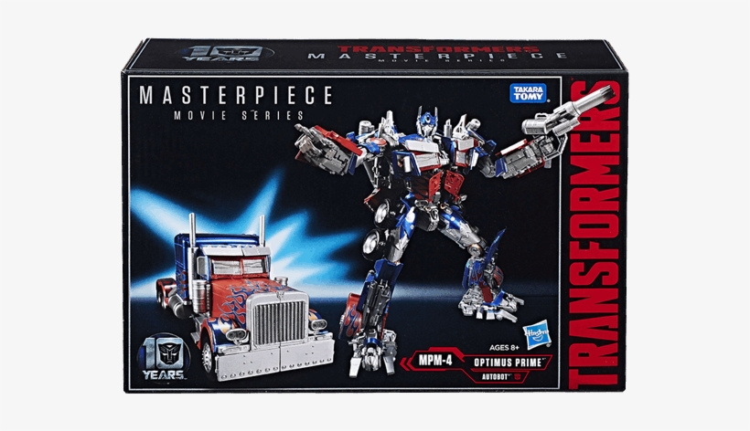 Optimus Prime 6" 10th Anniversary Movie Masterpiece - Transformers Masterpiece Movie Series Optimus Prime, transparent png download