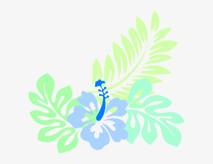 Hawaiian Blue Svg Clip Arts 600 X 552 Px, transparent png download
