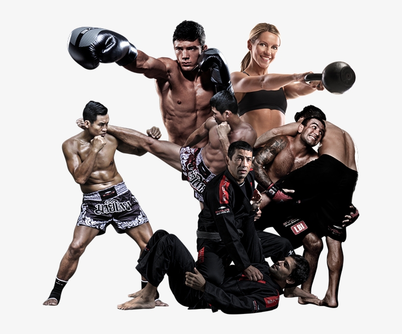 Mixed Martial Arts Fight Png High Quality Image - Jiu Jitsu E Muay Thai, transparent png download