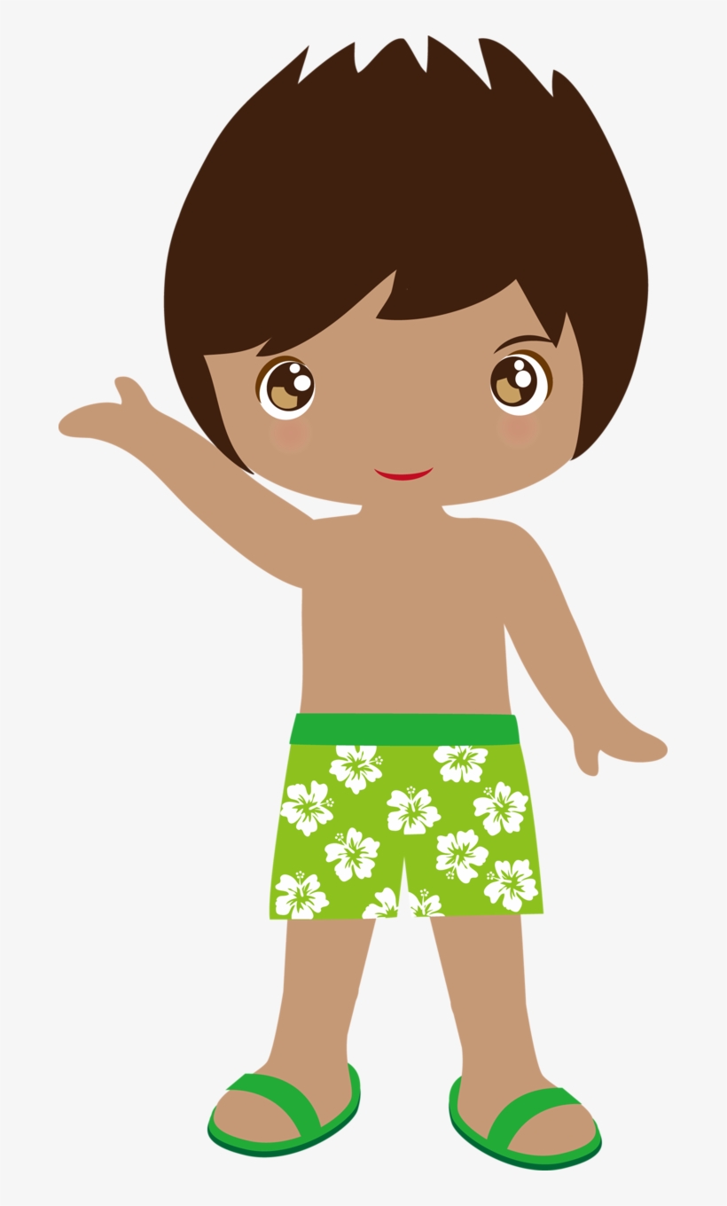 ○‿✿⁀summer‿✿⁀○ Beach Clipart, Summer Clipart, Hawaiian - Hawaiian Boy Clip Art, transparent png download