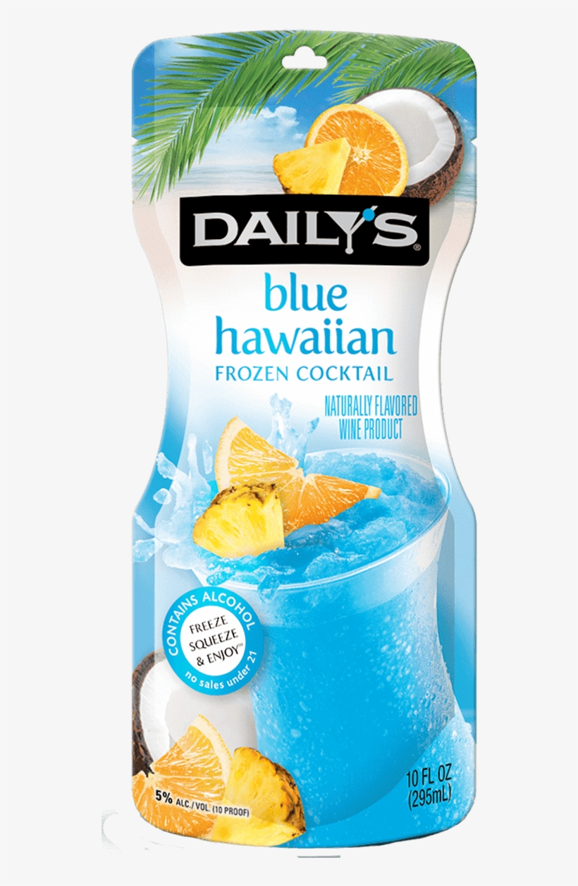 Dailey's Cocktails Blue Hawaiian - Daily's Blue Hawaiian, transparent png download