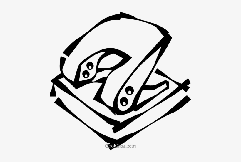 Hole Punch Royalty Free Vector Clip Art Illustration Hole Punch