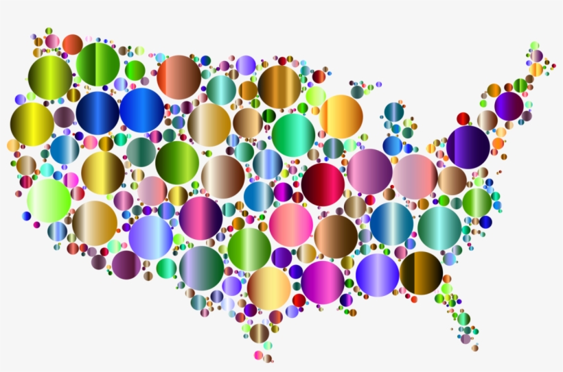 Flag Of The United States World Map Computer Icons - Circle, transparent png download