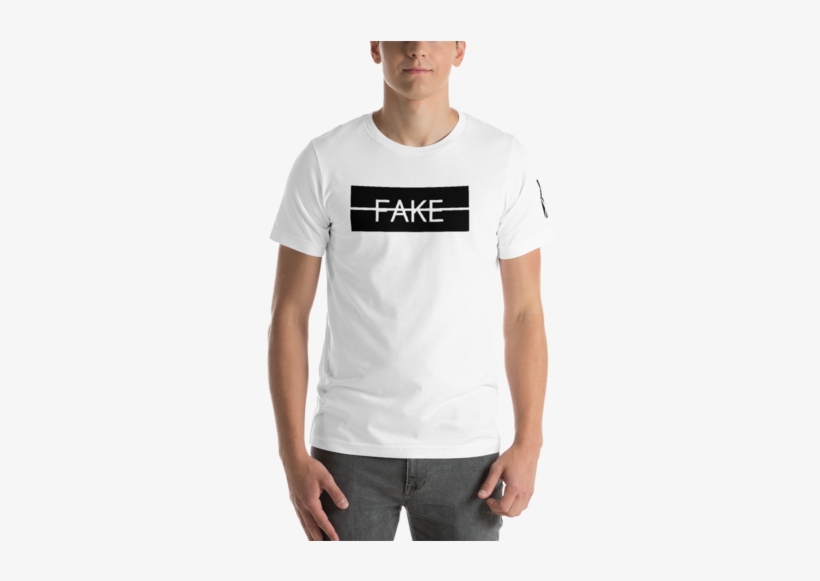 Crossed Out Fake Tee - Cactus In Pocket Shirt, transparent png download
