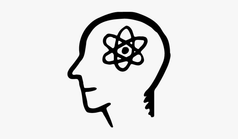 Brain Vector - Brain Clip Art Black And White, transparent png download