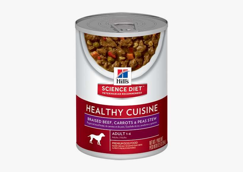 Sd Adult Healthy Cuisine Braised Beef Carrots And Peas - Hill's Science Diet Healthy Cuisine, transparent png download