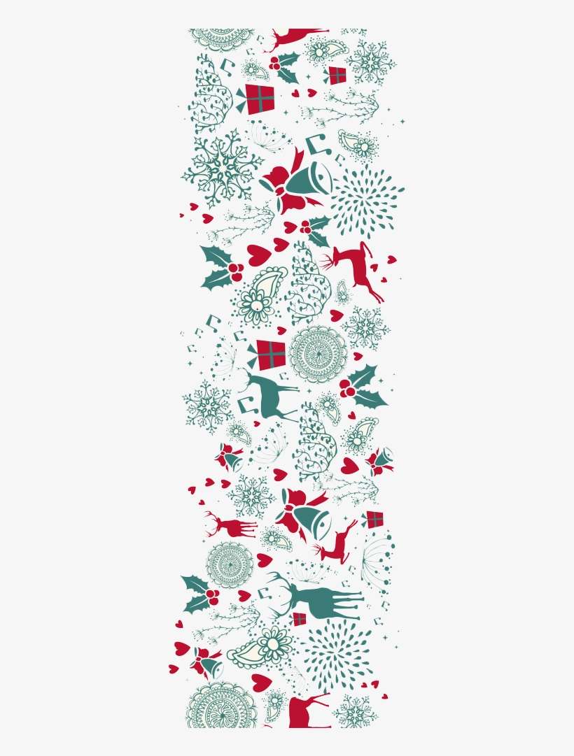 Christmas Borders Png Free - Stag Notebook, Christmas Notes, 100 Page Holiday Notebook, transparent png download