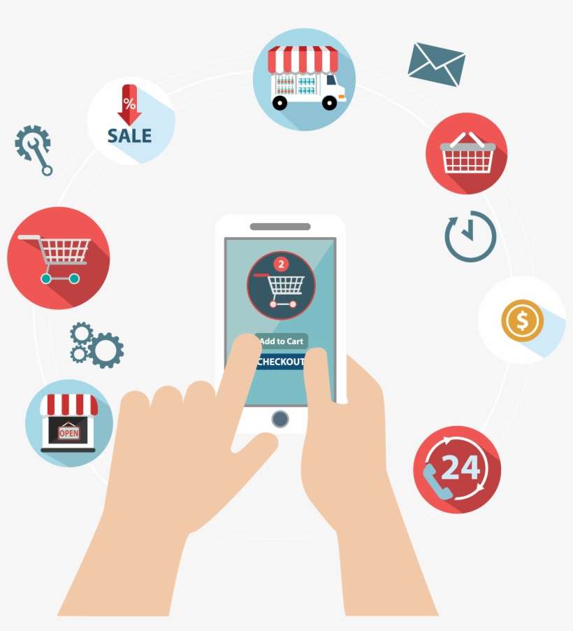 Shopping Cart Portal Plays An Important Part In The - E Commerce Posters, transparent png download