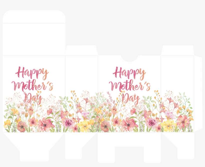 Mother's Day Gift Box Png - Mother's Day Printable Gift Box, transparent png download