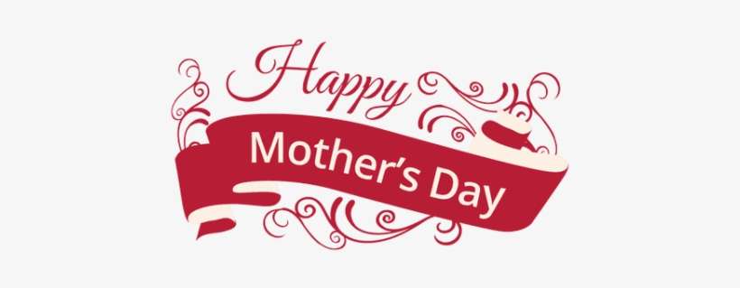 Free Png Mothers Day Ribbon Badge 3 By Vexels Png Images - Mother's Day Ribbon, transparent png download