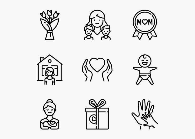 Mother's Day - Wedding Icon Transparent Background, transparent png download