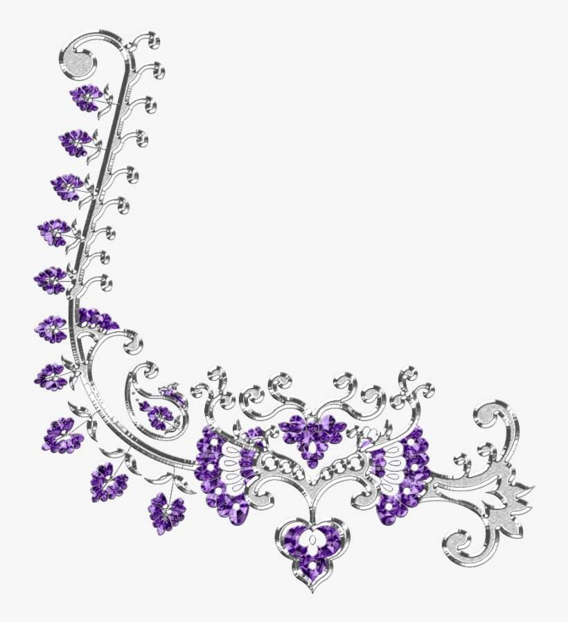 Google Search Pinterest Scrap - Jewel Border, transparent png download