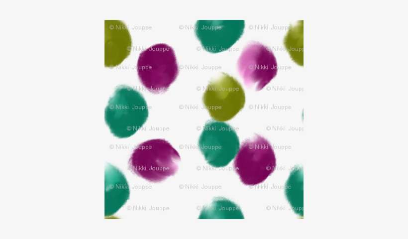 Watercolor Jewel Tones - Circle, transparent png download