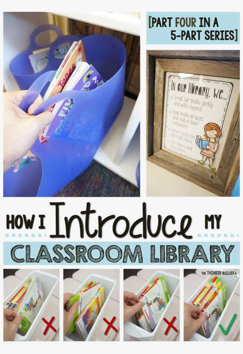 How I Introduce My Classroom Library Part Four In Classroom Png Image Transparent Png Free Download On Seekpng