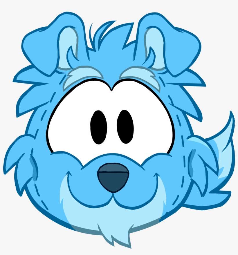 Banner Royalty Free Download Blue Collie Costume Club - Club Penguin Blue Border Collie, transparent png download
