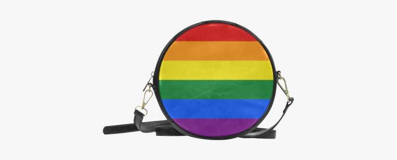 Gay Pride Rainbow Flag Stripes Round Sling Bag - Miraculous Ladybug Marinette Purse, transparent png download