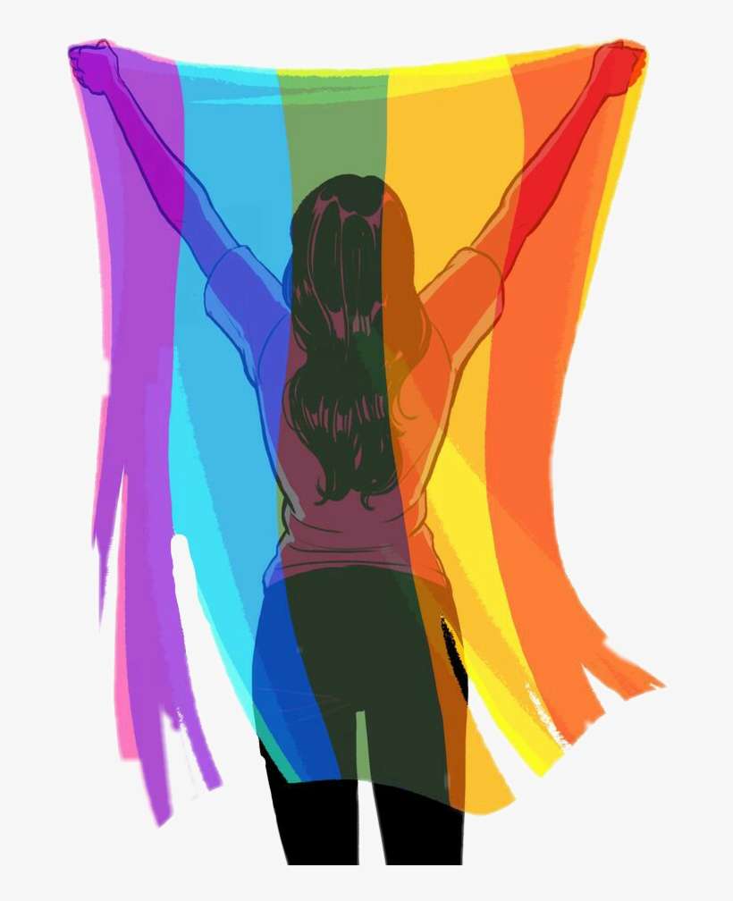 Graphic Free Stock Png Stickers Pinterest - Apoyo A La Comunidad Lgbt, transparent png download
