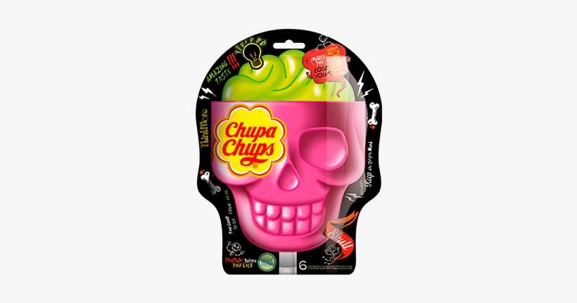 Bolsa 3d Skull - Chupa Chups, transparent png download