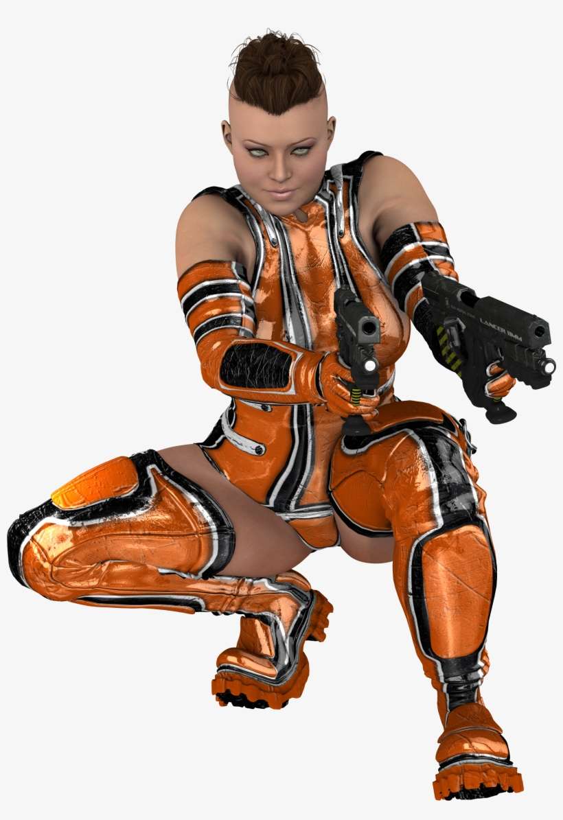 Sci Fi Woman Fantasy Female Girl 1676537 - Female Muscle Sci Fi, transparent png download