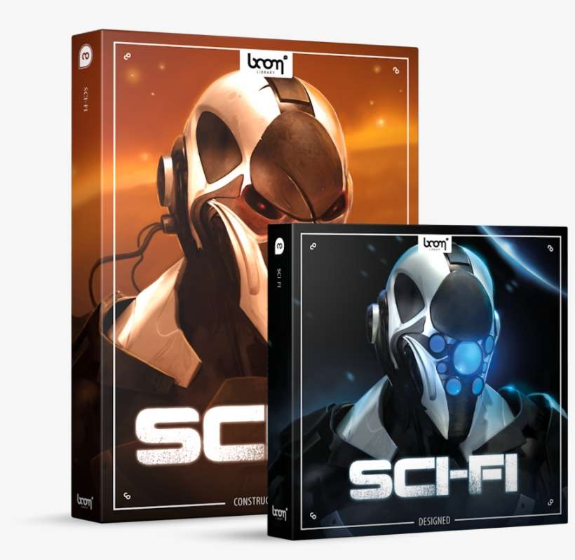 Sci-fi Sound Effects Library Product Box - Futuristic Red Bullet Sci Fi, transparent png download