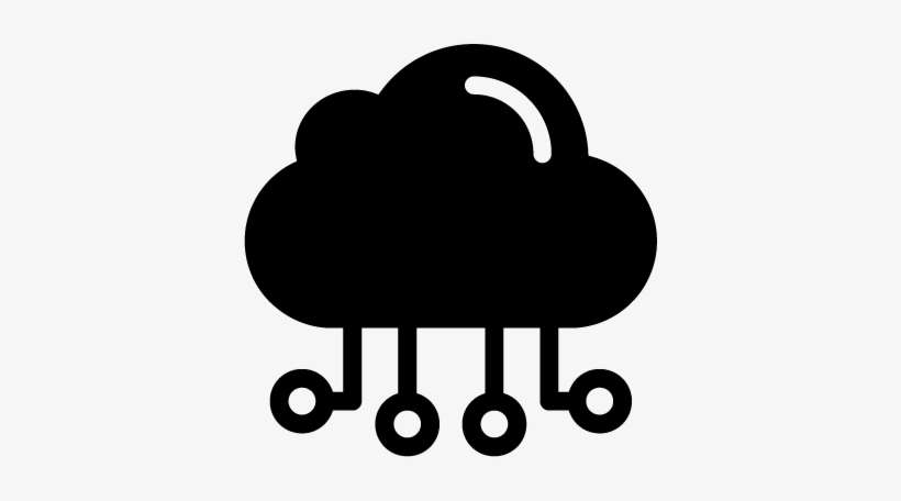 Cloud Computing - Cloud Computing Icon White, transparent png download