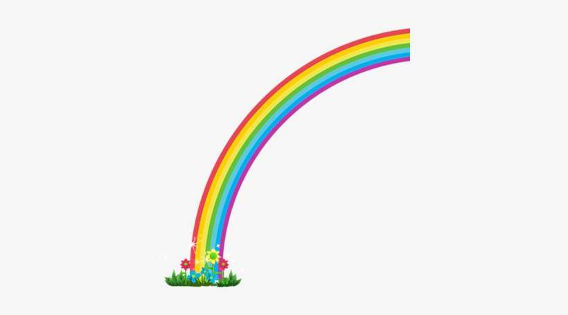 Arco-íris - Jardim Com Arco Iris Png, transparent png download