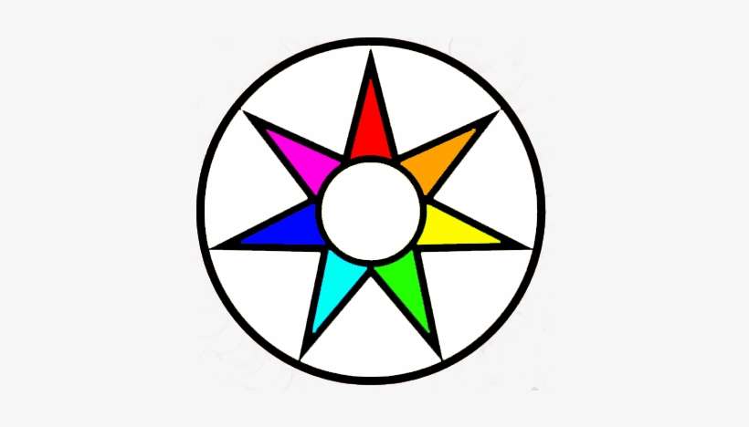 Emblema Fe Circular Arcoiris - Game Of Thrones Faith Of The Seven, transparent png download