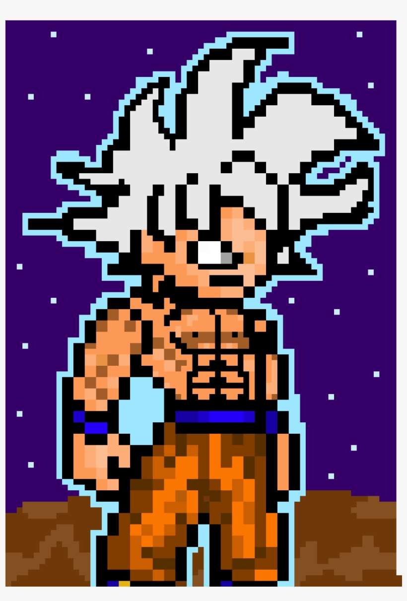 Download Goku Ultra Instinct - Goku Ultra Instinct Pixel Art ...